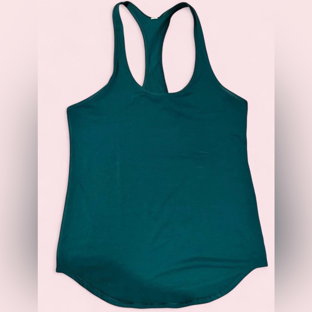 Teal Blue Womens Lululemon Racerback Tank